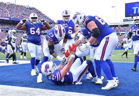 Buffalo Bills Offensive Line Excels In Pass Protection Faces Tough Test Against Washington