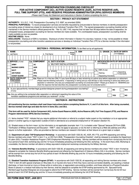 Dd Form 2648 Fillable Fill Online Printable Fillable Blank Pdffiller