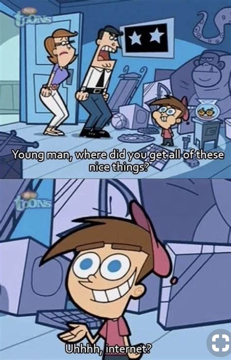 He Is Not Wrong There Fairly Odd Parents Odd Parents Funny Memes