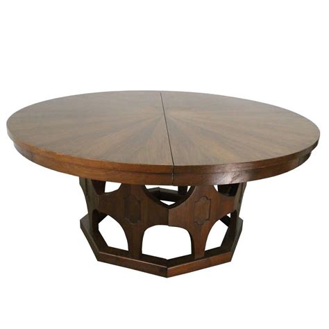 Shop our best selection of extendable kitchen & dining room table sets to reflect your style and inspire your home. 1960s Mid-Century Expandable Round Walnut Dining Table at ...