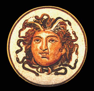 Roman Mosaic Depicting The Head Of Medusa Pf For Sale Antiques