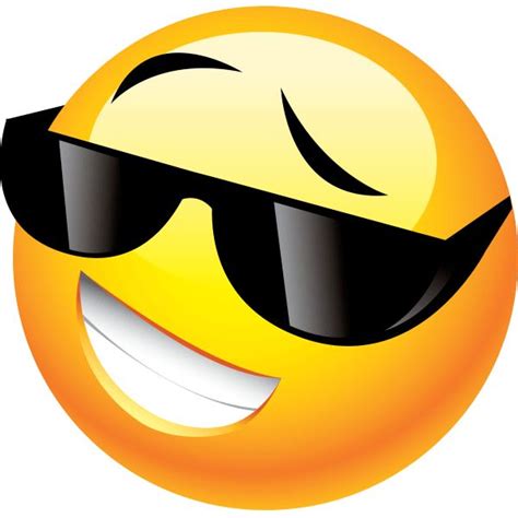 Cool Guy Smiley Clipart Best