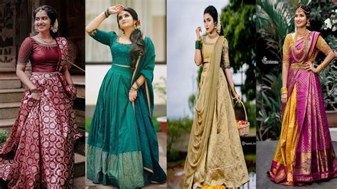 New Kerala Engagement Dress Designs 2022kerala Engagement Lehenga