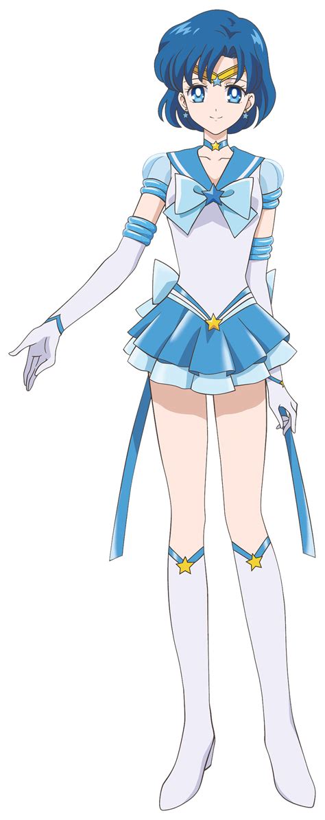 Mercury Sailor Moon Eternal Render By Queenpenguinart On Deviantart
