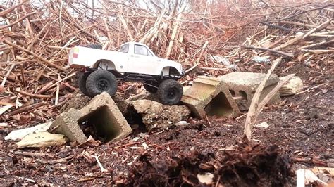 Axial Scx10 Hilux Testing Rc4wd Superlift 100mm Sh Youtube