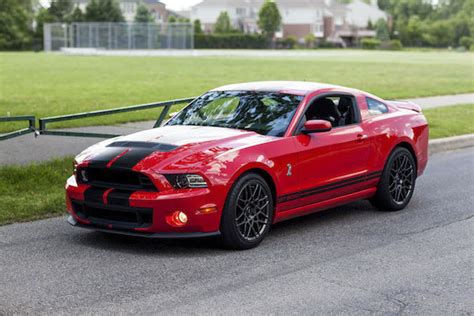 For Sale 2014 Race Red Shelby Gt500 Loaded With 4200 Miles Ford