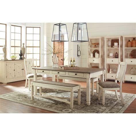 Signature Design By Ashley Bolanburg Casual Dining Room Group Knight