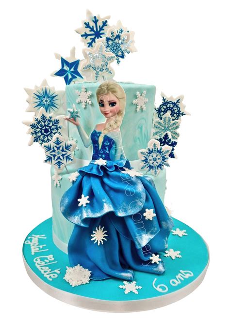Frozen Elsa Birthday Cake The French Cake Company