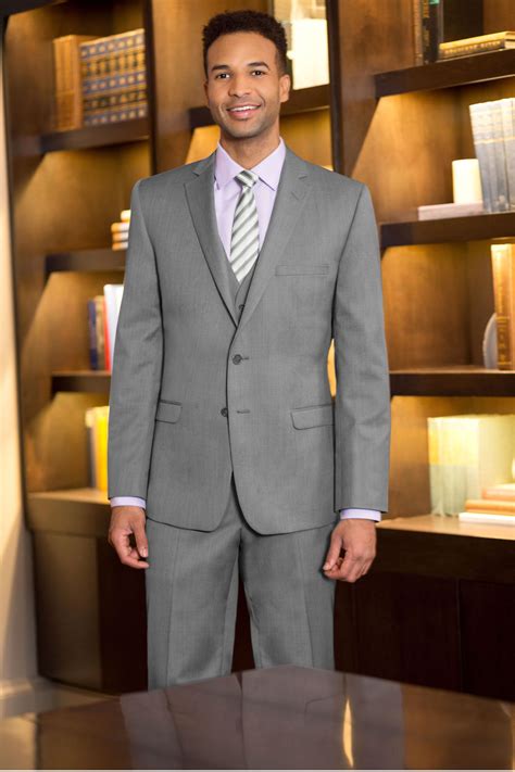 From a grey check suit complete with waistcoat to a light grey skinny fit suit, wear with a white shirt and brown brogues to finish off your look. Light Grey Slim Fit Suit - Belmeade Mens Wear