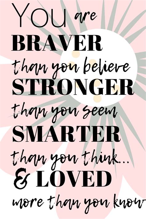 Daughter You Are Stronger Than You Think Quotes At The Size Journal