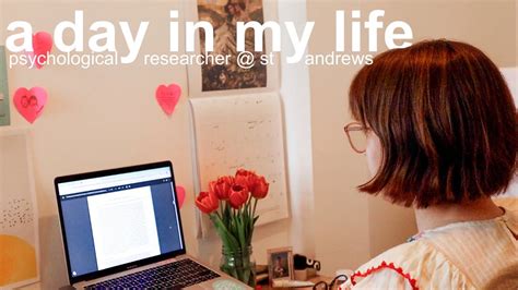 Working On My Research Masters Student In St Andrews Vlog Youtube