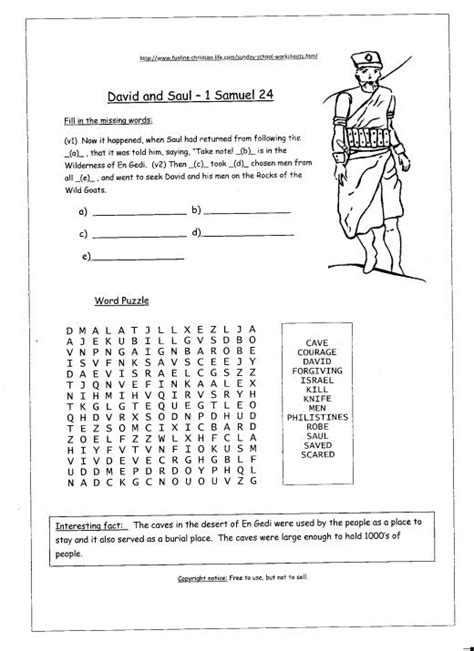 12 Best Images Of Free Bible Study Lesson Worksheets Printable Bible Activity Sheets Bible