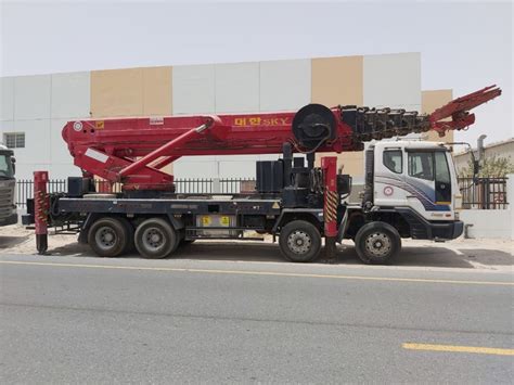 70m Truck Mounted Manlift Platform Height 70 Meter Platform Capacity