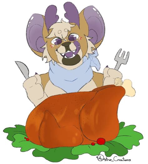 draw a thanksgiving ych furry by astro creations fiverr