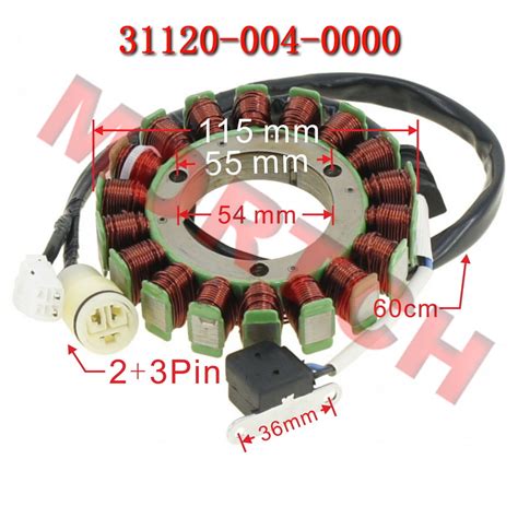 Hisun 500 700 18 Pole Stator Coil 31120 004 0000