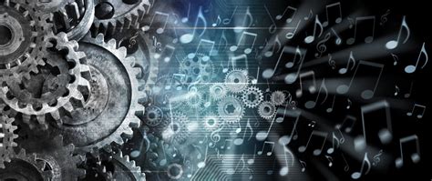 Technology Gears Cogs Banner Background Supply Stock Image Image Of