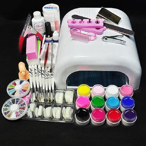 Depending on your budget you should pick the right acrylic nail kit. NEW DIY Makeup Full Set Professional Manicure Set Acrylic Nail Art Salon Supplies Kit Tool with ...