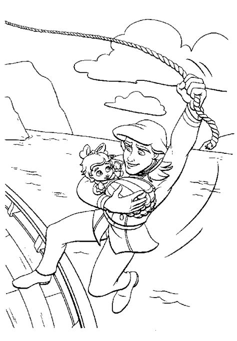 Return to the sea (2000) coloring pages. A Magia da Disney