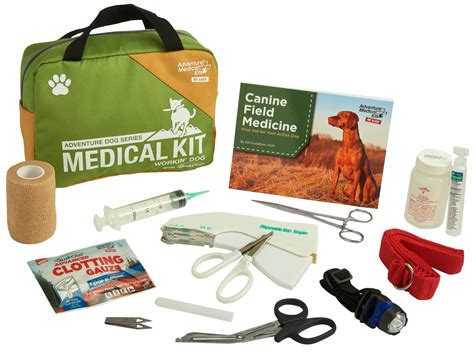 Adventure Medical Kits Workin Dog Canine First Aid Kit With Quikclot