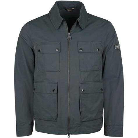 Barbour International Mech A7 Casual Jacket Men Black Bk11 Flannels