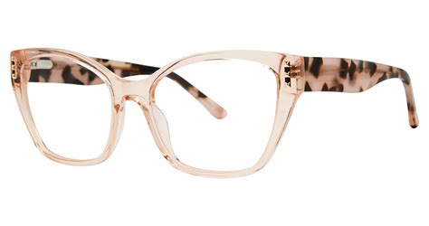 Daisy Fuentes Eyewear Df Sancia Apricot Eyeglasses