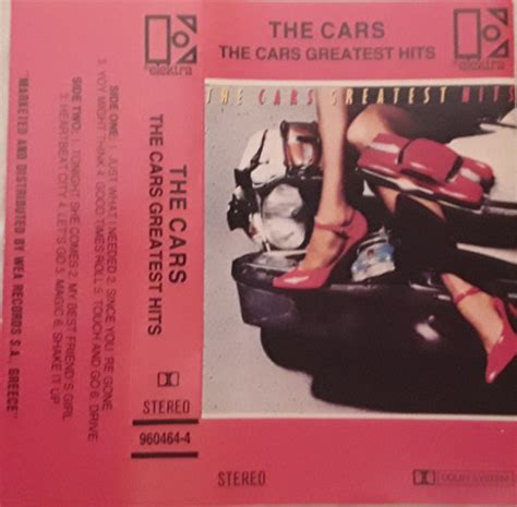 The Cars The Cars Greatest Hits 1985 Cassette Discogs
