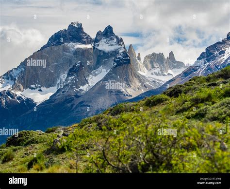 Chile Patagonia Parque Nacional Torres Del Paine El Cerro Paine