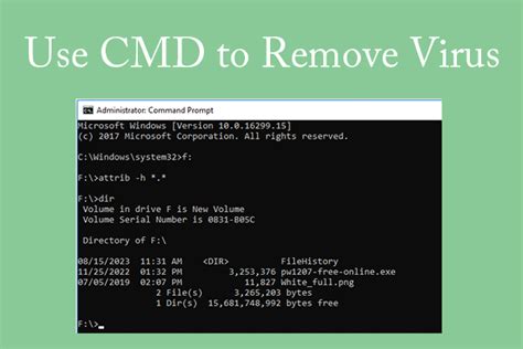 How To Use Cmd To Remove Virus A Step By Step Guide