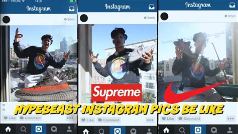 Hypebeast Instagram Pictures Be Like Youtube