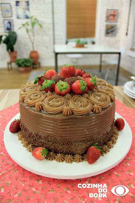 Receita De Bolo Confeitado