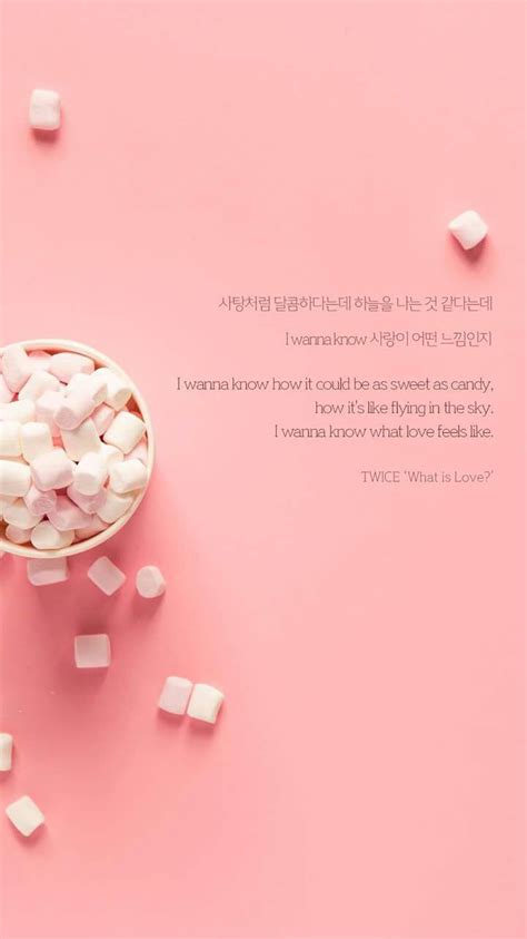 Check out who wrote, composed and arranged 'what is love?' in what does love feel like? Fondos kpop | Korean quotes, Song lyrics wallpaper, Words ...