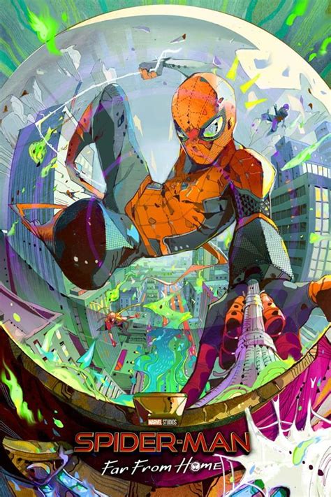 Spider Man Far From Home Fan Art By Narupiti Harunsong Image