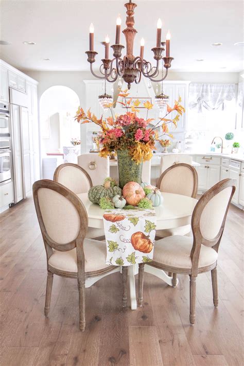 Fall Home Tour With Touches Of Mauve And Copper Styled With Lace