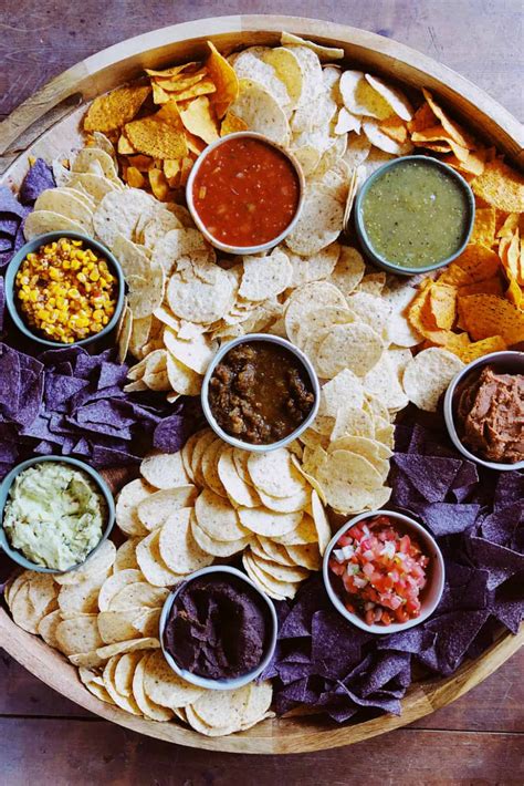 Epic Chips And Salsa Board Recipe Potluck Party Food Chips And