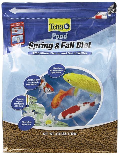Tetra Pond Spring And Fall Diet 308 Pounds Pond Fish Food For