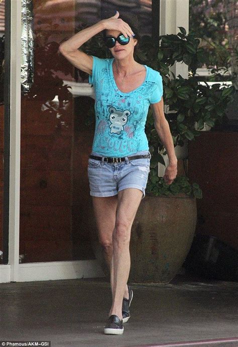 Janice Dickinson Shows Off Her Exceedingly Slim Legs In Daisy Dukes Janice Dickinson Daisy