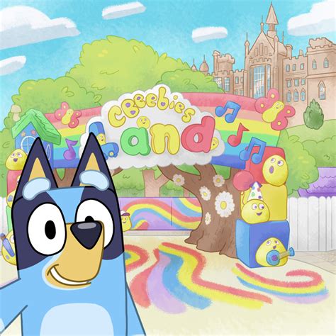 Bluey Arrives At Cbeebies Land Bluey Official Website