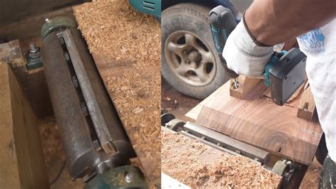 How To Make A Homemade Table Planer Amazing Woodworking Skill Level