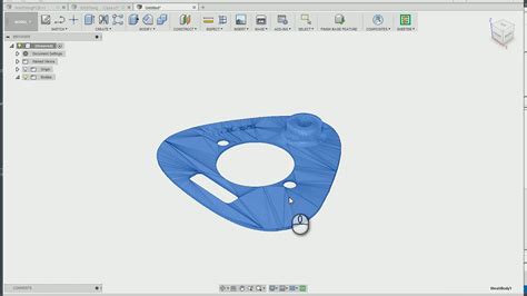 Mesh To Solid Body In Fusion 360 Youtube