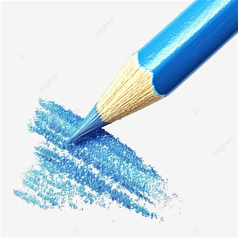 فن الخط الطباشير قلم رصاص أزرق قلم أزرق الطباشير Png صورة للتحميل مجانا