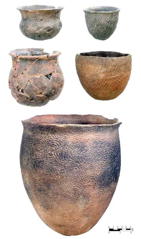 Pee Dee Vessels From Town Creek Site Native American Pottery Native