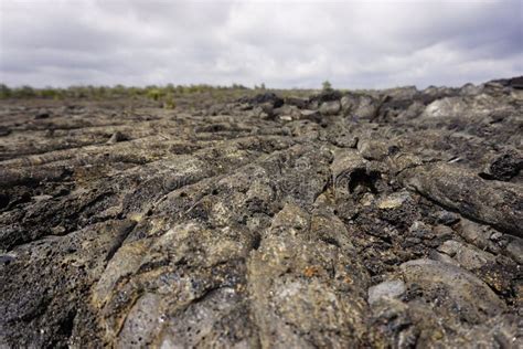 Lava Field In Big Island In Hawaii Stock Image Image Of Composed