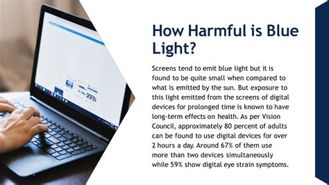 Ppt How Does Blue Light Affect Your Eyes Powerpoint Presentation