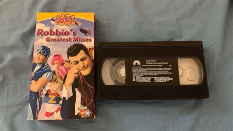 Lazytown Robbies Greatest Misses 2006 Vhs Youtube