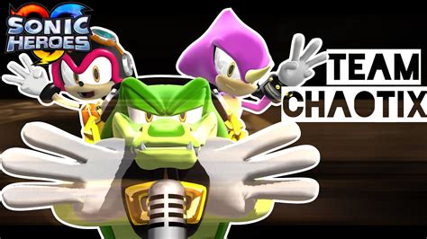 Vector Espio And Charmy Sing Team Chaotix From Sonic Heroes By