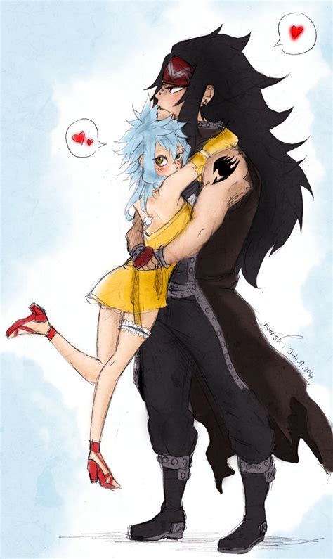 gajeel x levy ~ by stray ink92 on deviantart