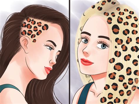 Even in the case of a movie being made cgi would be used to color a cat and avoid possible claims of animal cruelty. 3 Ways to Dye Hair with Leopard Spots - wikiHow