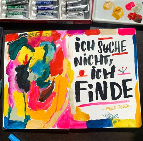 Aquarell Und Mix Media Im Skizzenbuch Malen Frau Maravillosa Ursula