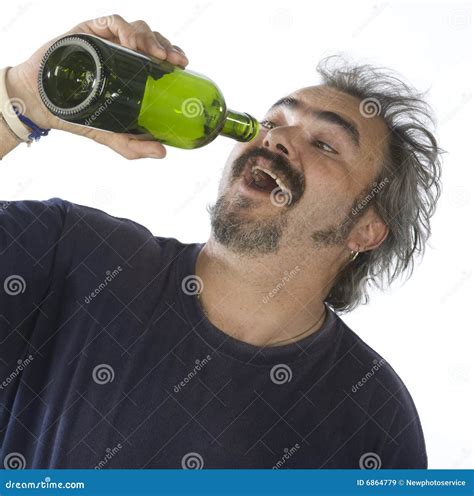 portrait of a drunk man royalty free stock images image 6864779