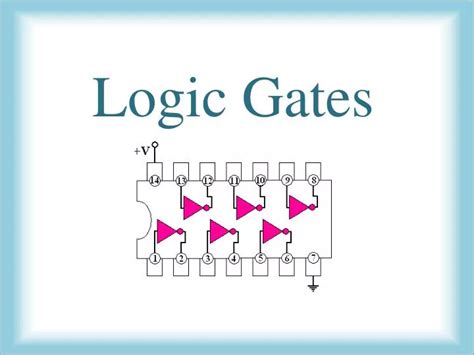 Ppt Logic Gates Powerpoint Presentation Free Download Id2524344